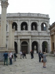 Study visit to NuBoyana film studio in Sofia.   - A-A-Roman set3